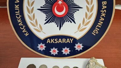 Aksaray’da Kaçakçılık ve Organize Suçlarla Mücadele Şube Müdürlüğü tarafından kaçakçılık