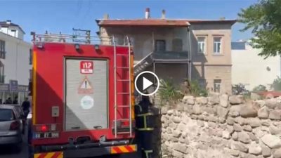 Aksaray’da sabah saatlerinde görülen yangın paniğe neden oldu. Olay; Taşpazar