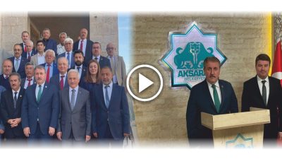 Büyük Birlik Partisi (BBP) Genel Başkanı Mustafa Destici, Aksaray’a bir