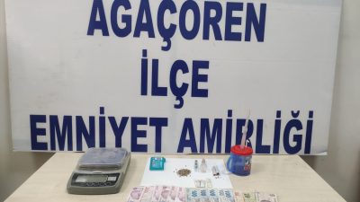 Ağaçören İlçe Emniyet Müdürlüğü ekipleri, ilçe içerisinde yapmış olduğu asayiş