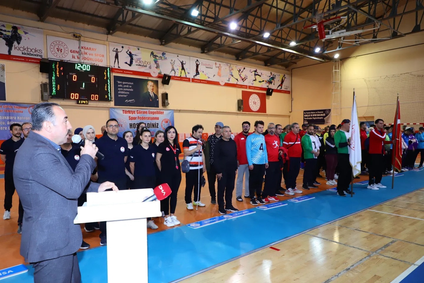 Aksaray’da Goalball Heyecanı Başladı