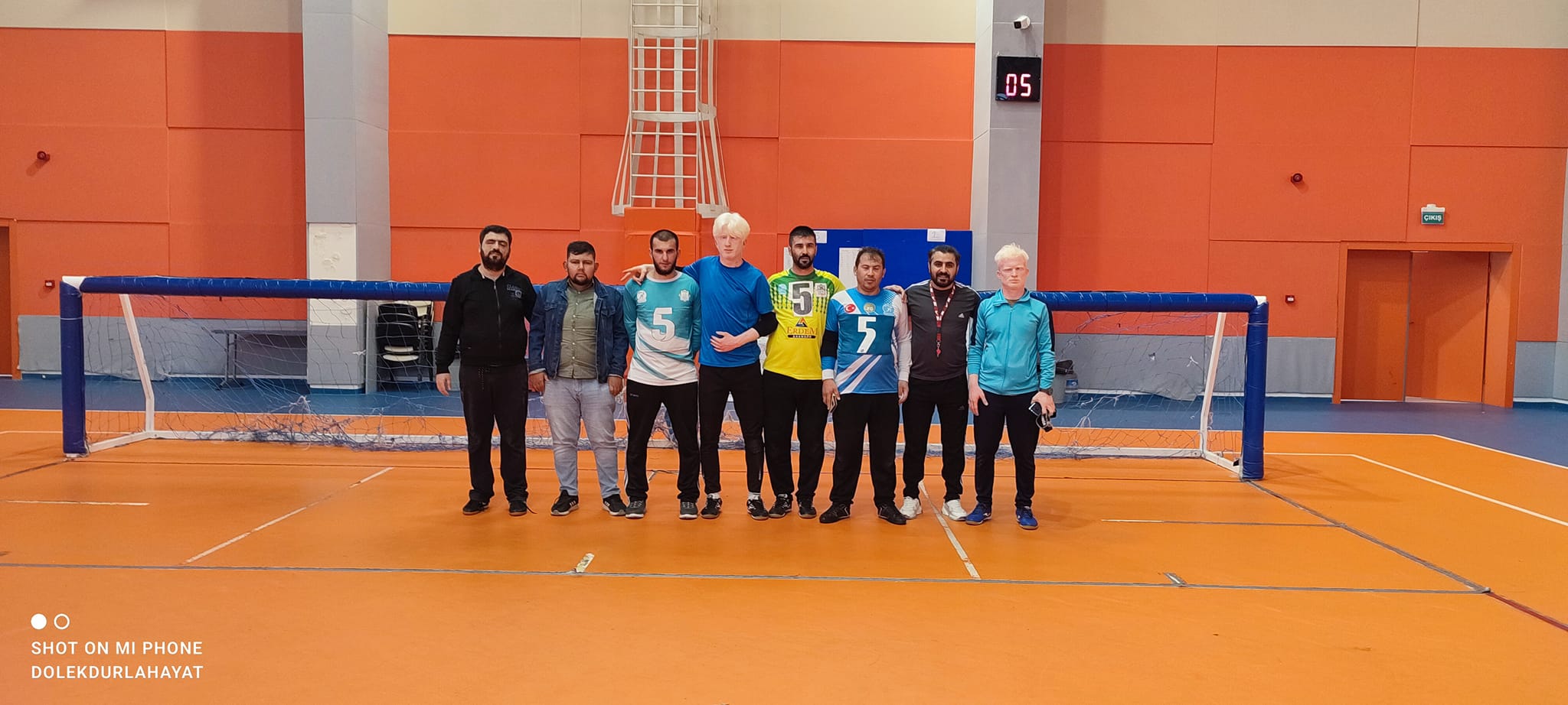 Görme Engelliler Spor Kulübü karşılaşmaya hazırlanıyor