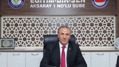 Aksaray Eğitim Bir-Sen Şube Başkanı Murat Görmez, üniversite çalışanlarının haklarının