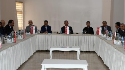 Aksaray İl Milli Eğitim Müdürü Metin Alparslan başkanlığında Merkez Lise