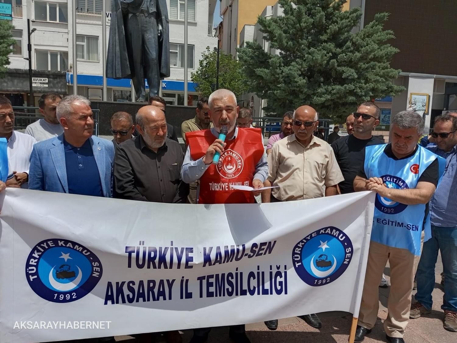 Aksaray Kamu Sen; “Alın terinden tasarruf olmaz”