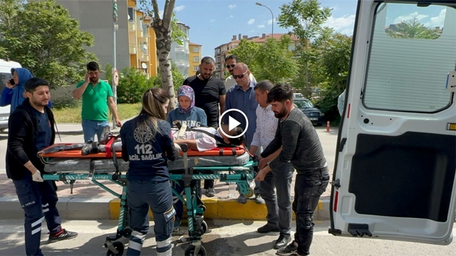 Aksaray’da bir otomobil sürücüsü