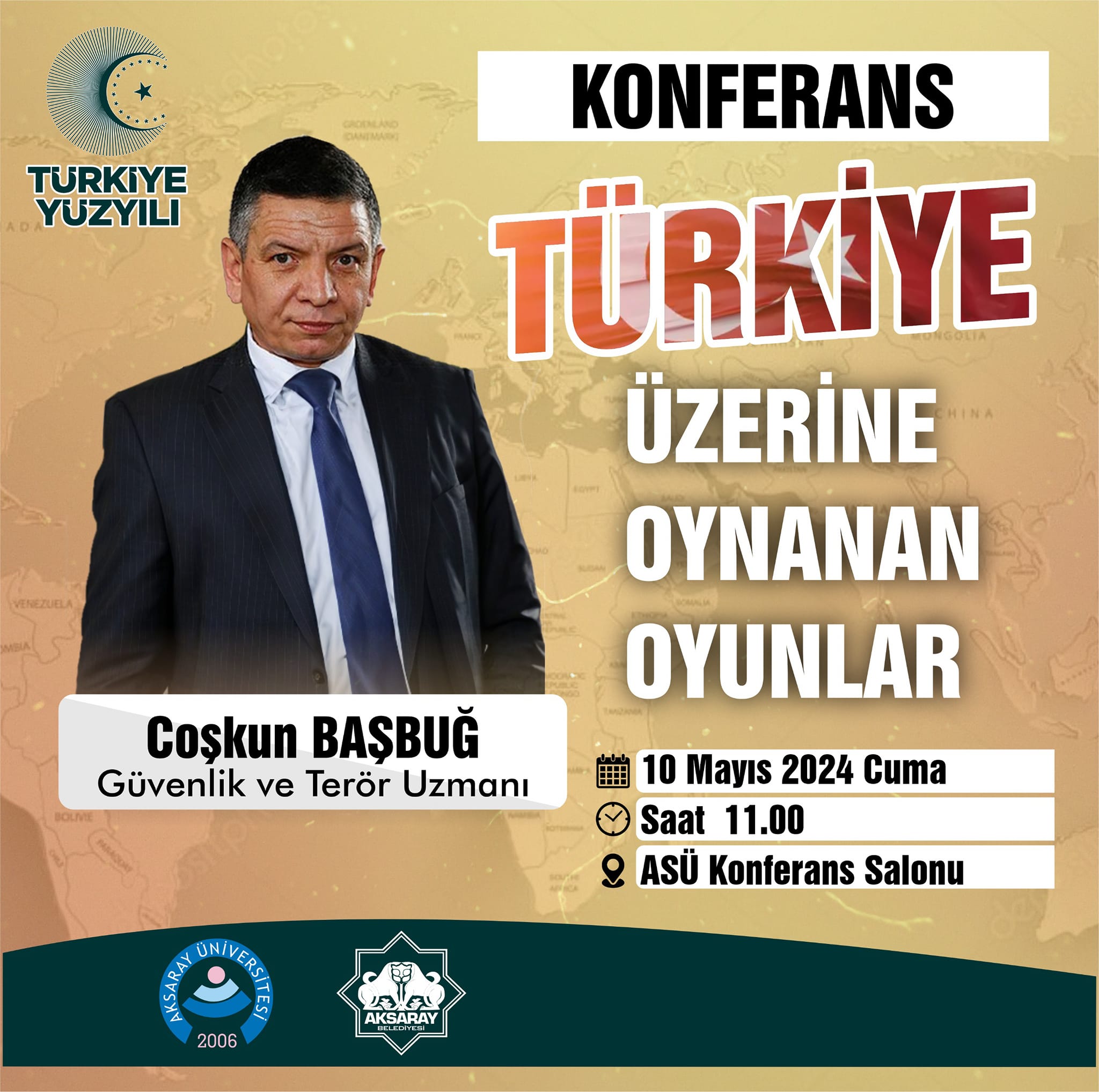 Aksaray Belediyesi’nden Önemli Program: Türkiye’nin Geleceğine Işık Tutacak Konferanslar!