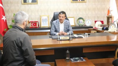 Aksaray AK Parti İl Başkanı Hamza Aktürk vatandaşların sorunlarına çözüm