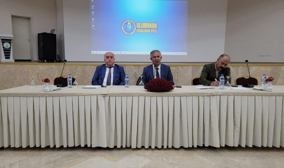 Aksaray İl Milli Eğitim Müdürü Metin Alpaslan başkanlığında Yıl Sonu