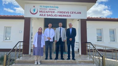 Aksaray Sağlık İl Müdürlüğüne bağlı Halk Sağlığı Hizmetleri Başkanı ve