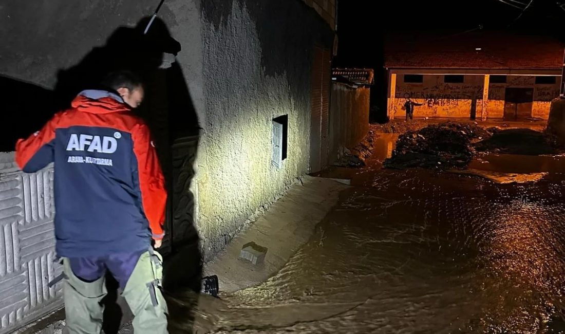 Aksaray’da meydana gelen şiddetli