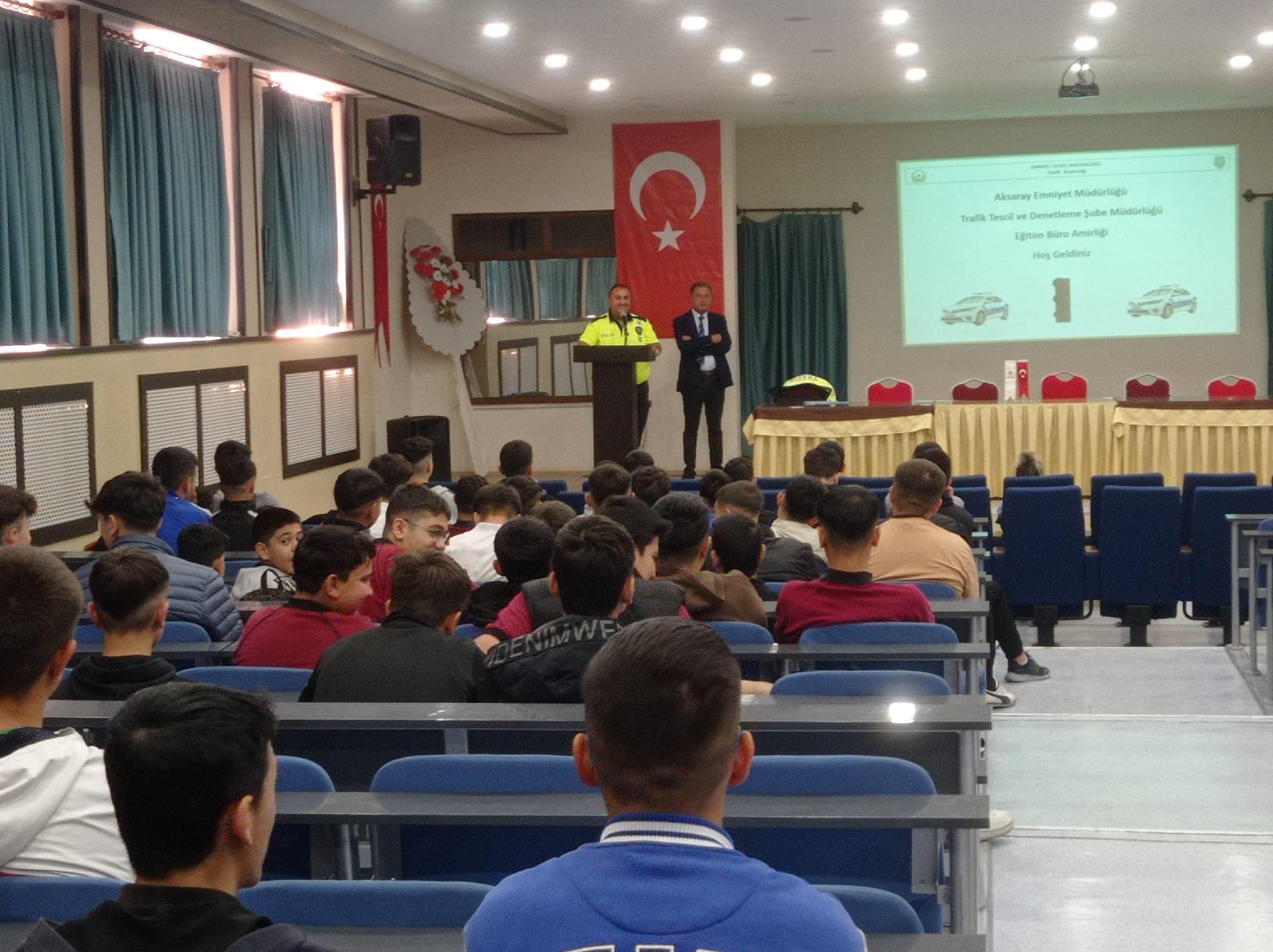 Aksaray’da Trafik Güvenliği Eğitim Semineri düzenlendi