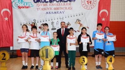Aksaray Gençlik ve Spor İl Müdürlüğü tarafından Aksaray’da düzenlenen Okul