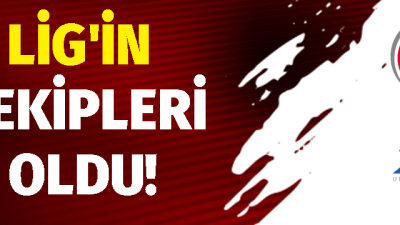 Trendyol 1.Lig’den düşen ve TFF 3. Ligden yükselen takımların kesinleşmesiyle,