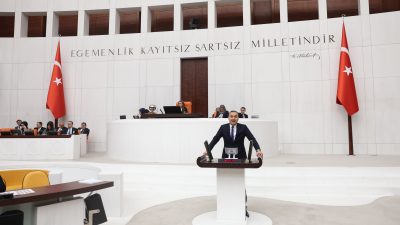 İYİ Parti Aksaray Milletvekili Turan Yaldır, TBMM kürsüsünden İYİ Parti’de