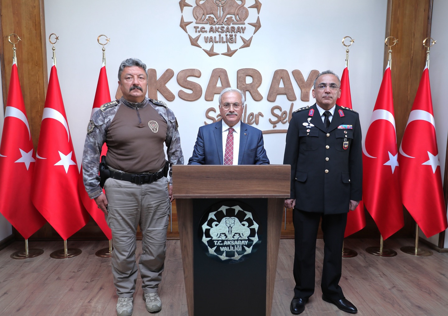 Aksaray Valisi Aksaray’ın 2024 yılının ilk 4 aylık genel asayiş rakamlarını açıkladı