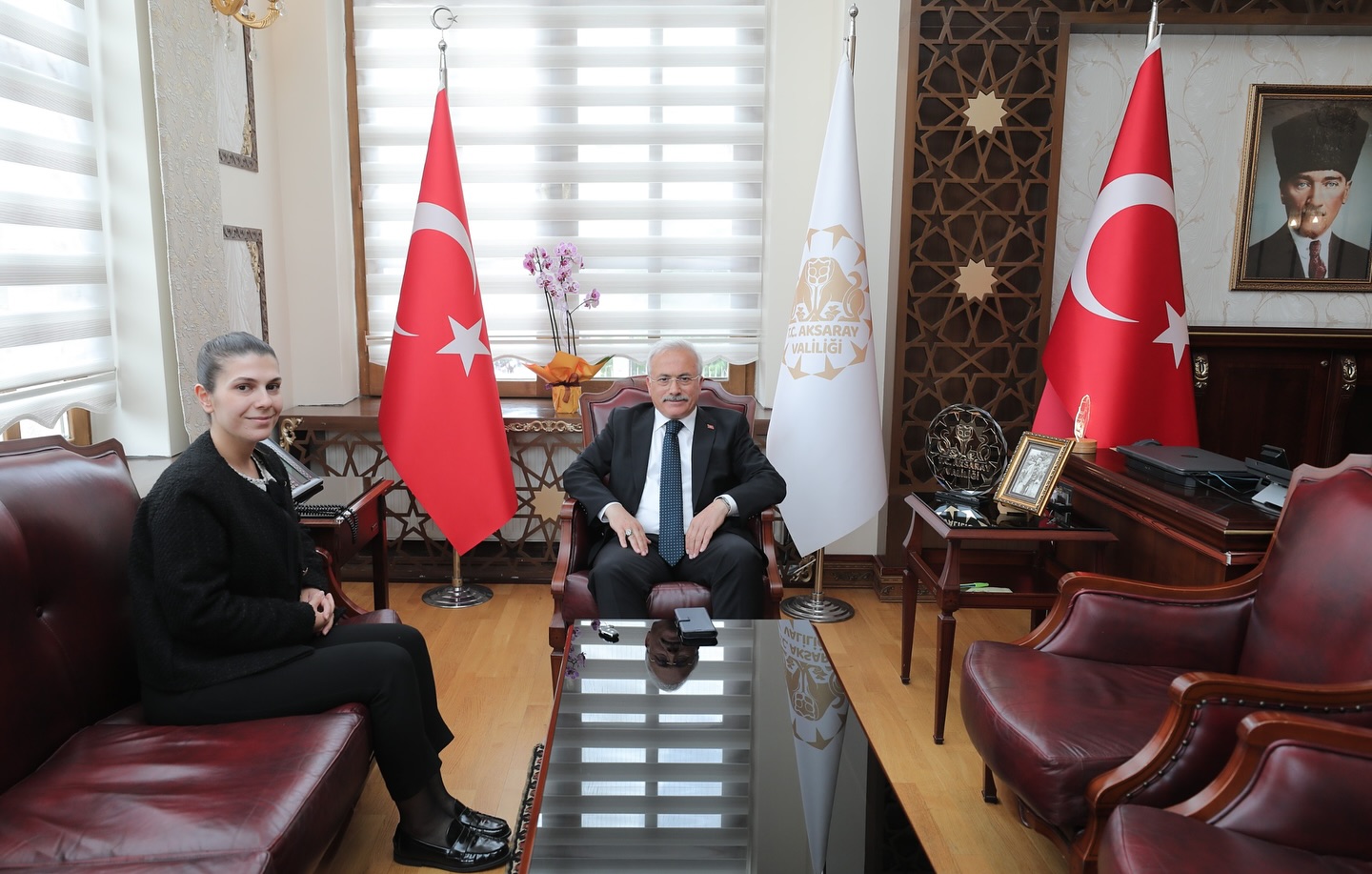 Vali Kumbuzoğlu’ya Ceza Mahkemesi Üyesinden Ziyaret