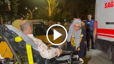 Aksaray’da eski koca ile yeni koca bir araya geldi.Kısa sürede