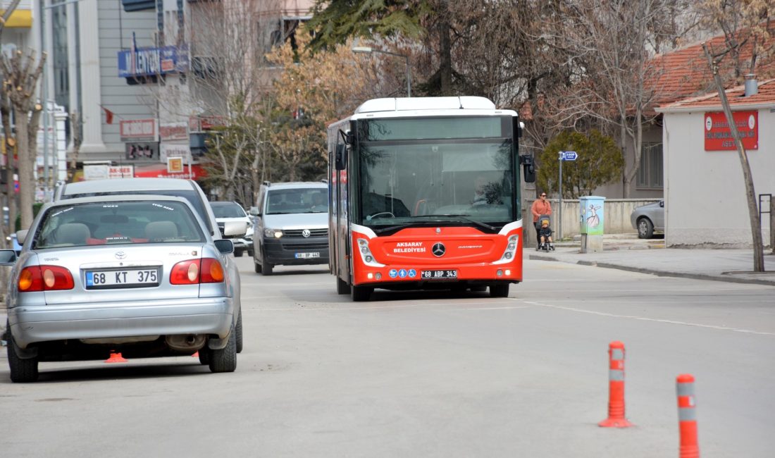 Aksaray Belediyesi’ne ait toplu