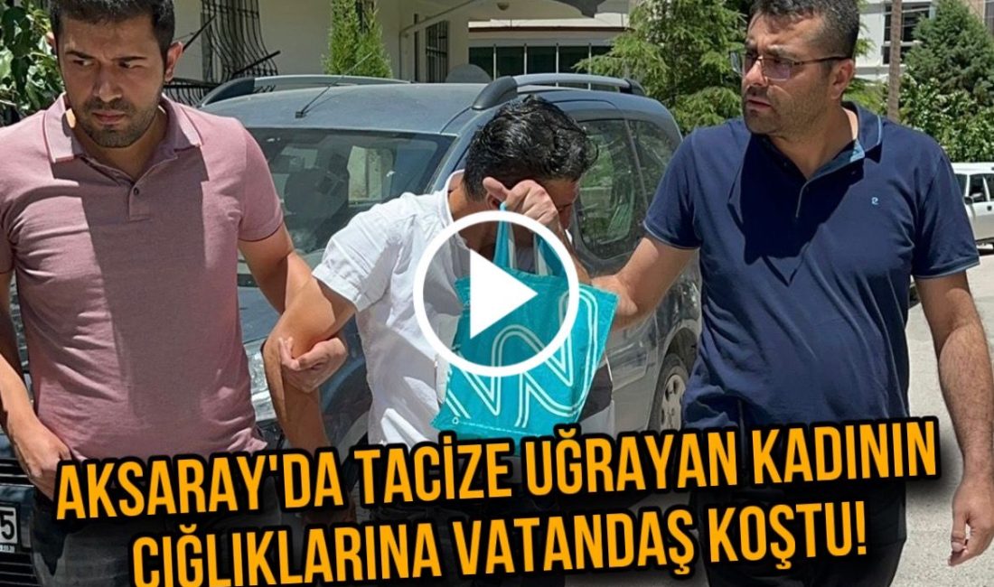 Aksaray'da bir markete giderken