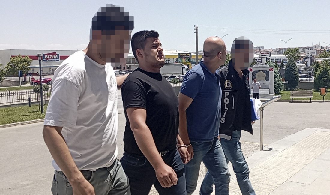 Karaman'da polisin düzenlediği uyuşturucu