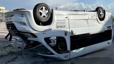 Konya’nın Karatay ilçesinde 2 servis aracının çarpıştığı kazada 7 kişi