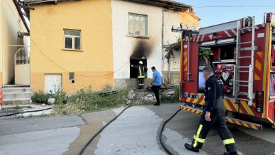Karaman’da evi boşaltmasını isteyen ev sahibine sinirlenen kiracı oturduğu evi
