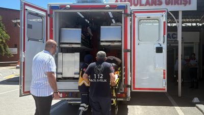 Sivas'ın İmranlı ilçesinde kontrolden çıkan yolcu otobüsünün şarampole inmesi sonucu