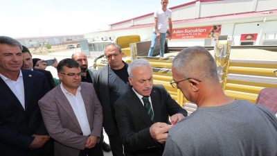 Aksaray'da 2024 yılı hasat sezonu başladı ve ilk mahsul Ticaret