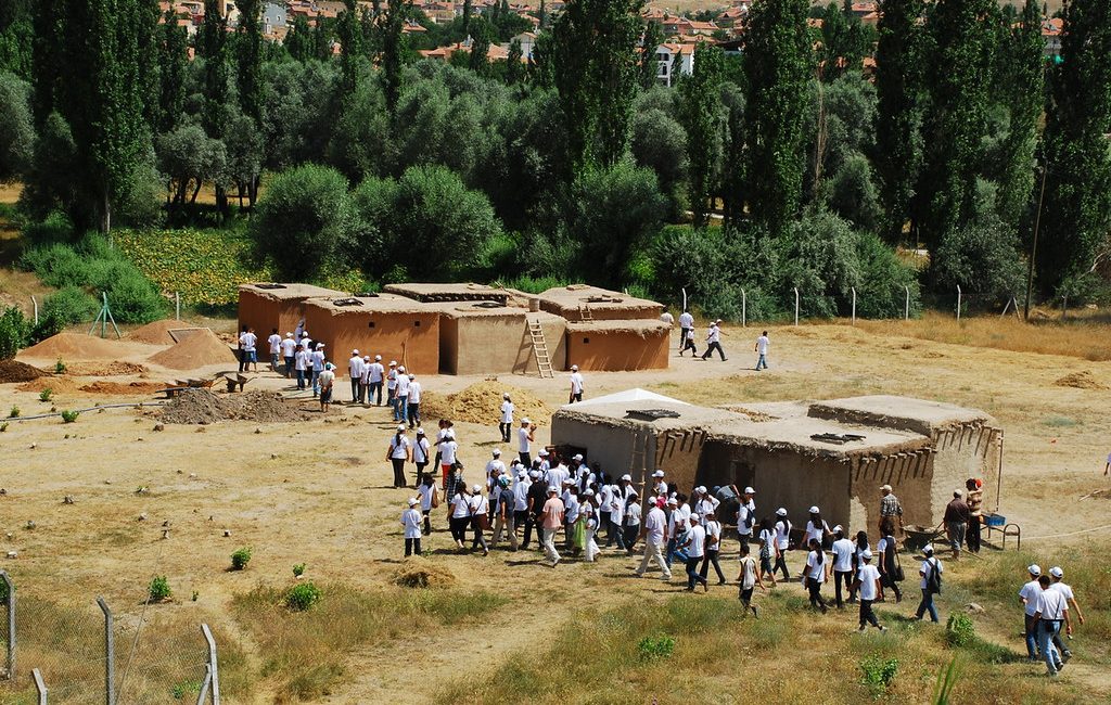 Aksaray’ın Gülağaç ilçesindeki Kızılkaya