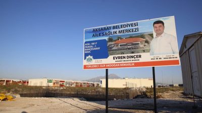 Aksaray Belediye Başkanı Evren Dinçer, Yeni Sanayi Sağlık Merkezi Projesi'nin