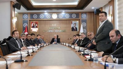 Köylerin Alt Yapısının Desteklenmesi Projesi (KÖYDES) çerçevesinde, Aksaray Valisi Mehmet