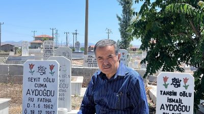 AK Parti Milletvekili Cengiz Aydoğdu, Kurban Bayramı vesilesiyle Evrah Kabristanı'nda