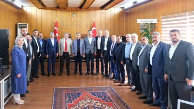 Aksaray Milletvekilleri Cengiz Aydoğdu ve Hüseyin Altınsoy, AK Parti İl