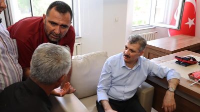 Eskil ilçesinde gerçekleştirilen dizi ziyaret ve açılışlar kapsamında, Milletvekilleri Cengiz