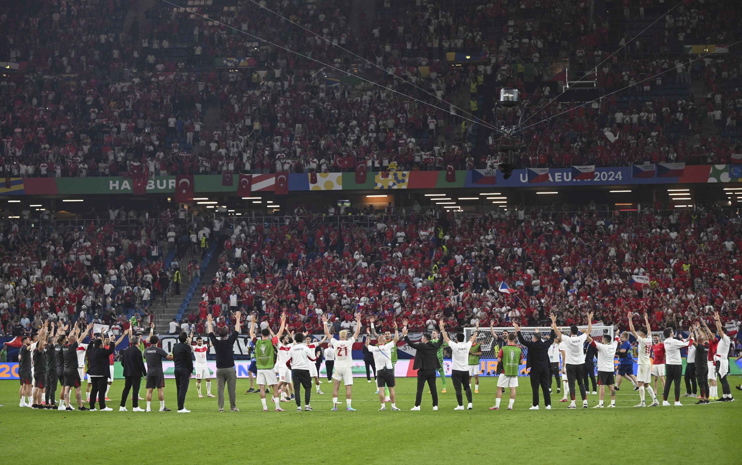 EURO 2024’te tribünlere Türkler damga vurdu!