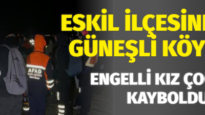 Aksaray’ın Eskil İlçesi’ne bağlı Güneşli köyünde, 16 yaşındaki engelli kız