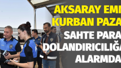 Aksaray’da Asayiş ve Toplum Destekli Polislik Şube Müdürlüğü tarafından Kurban