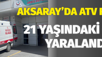 Aksaray Hacılar harmanı mahallesi Terminal istikametinde seyir halindeyken meydana gelen