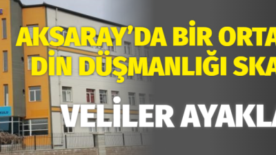 15 Temmuz Ortaokulu'nda görev yapan G.Ö. isimli öğretmenin, öğrencilere din