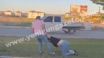 Aksaray'da Kadına şiddet; Git başımdan dedi; Sürükleye sürükleye arabaya bindirdi.