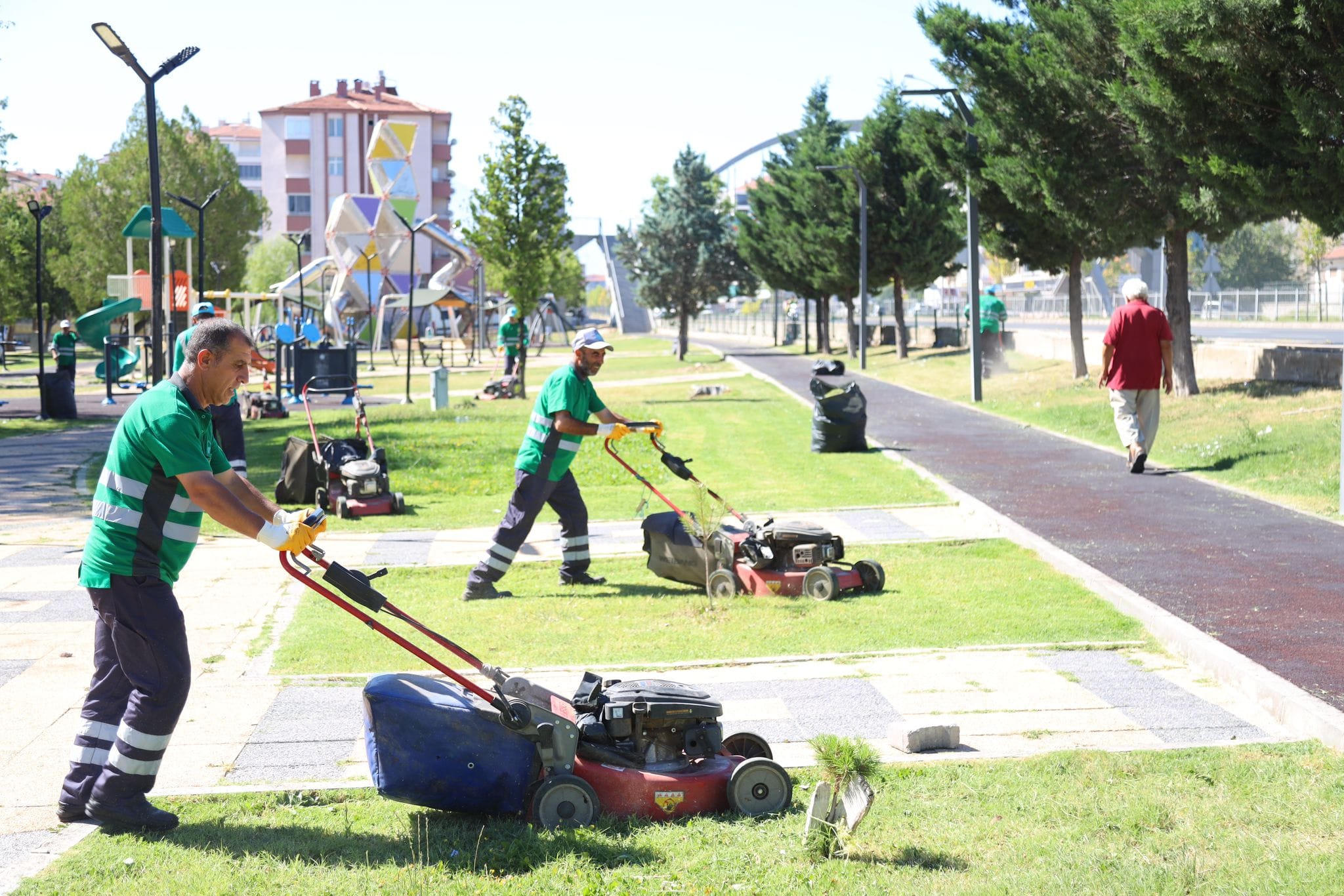 Aksaray Belediyesi ekipleri bayram tatilinin ardından sahada