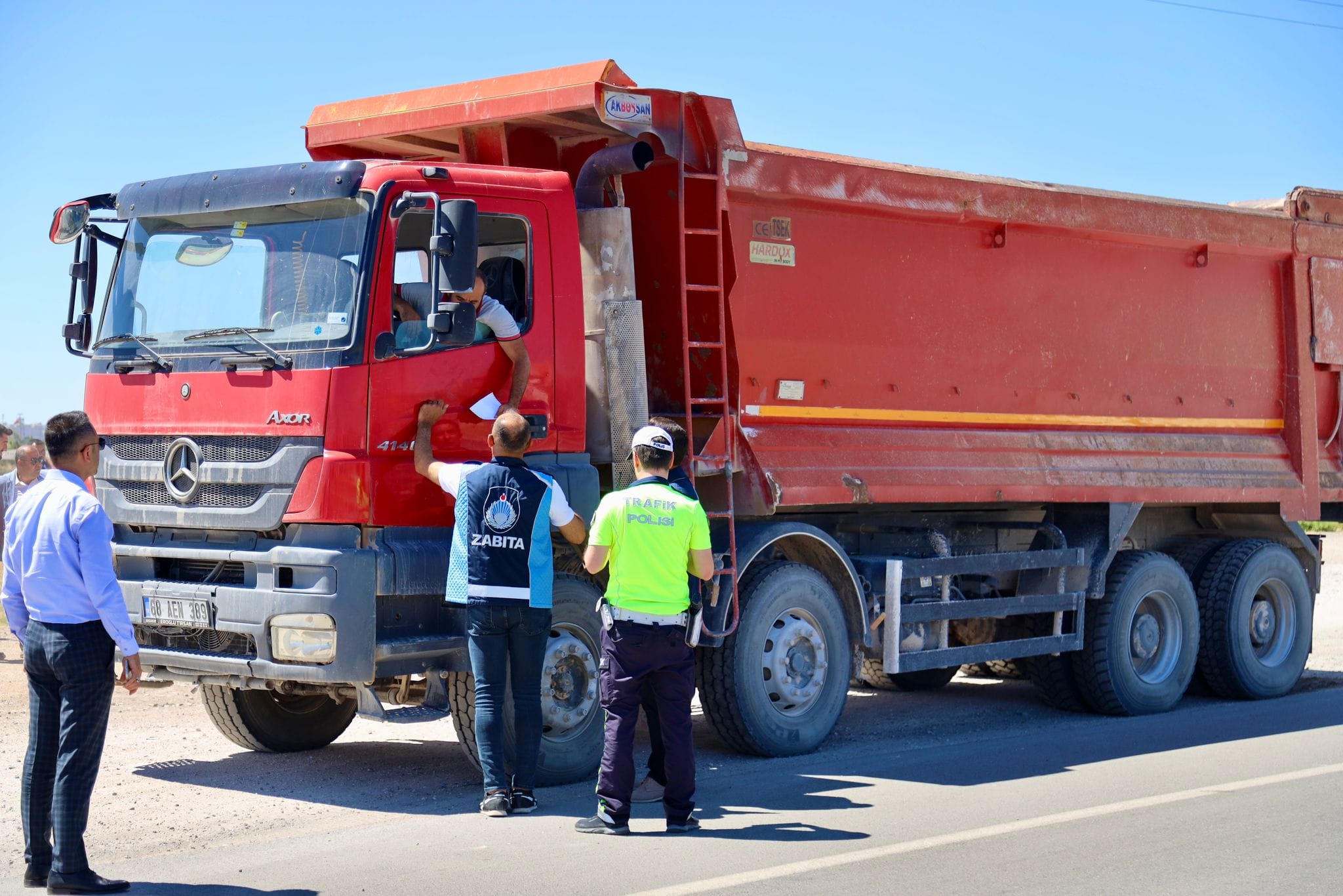 Aksaray’da izinsiz hafriyat dökümüne geçit verilmiyor