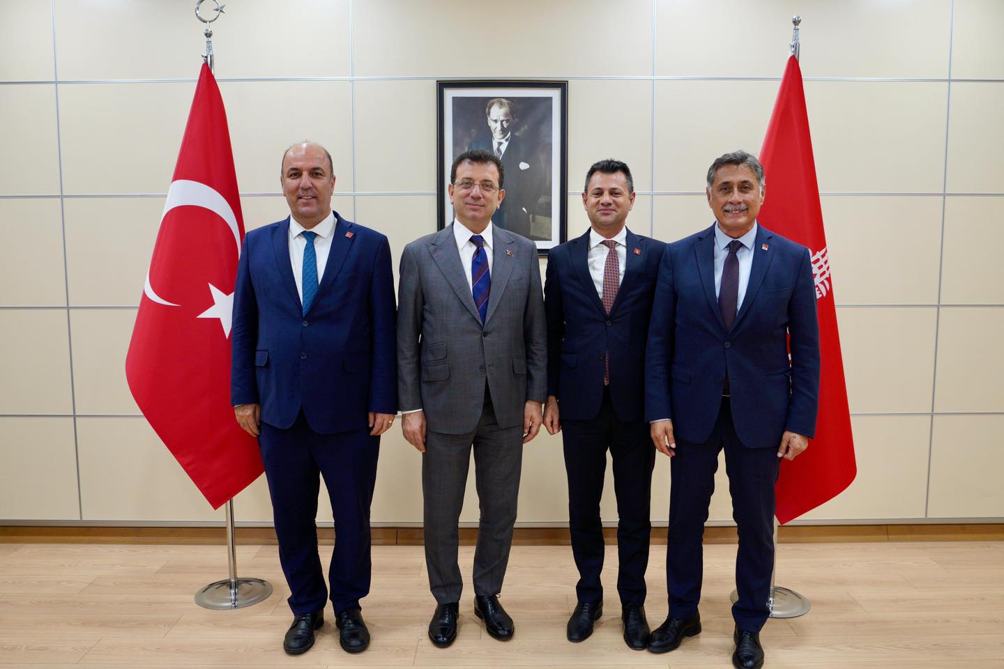 Ali Abbas Ertürk, İBB Başkanı Ekrem İmamoğlu’nu ziyaret etti