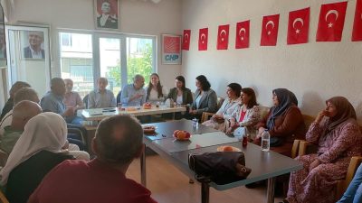 CHP'den İlçe danışma kurulu toplantısı: Tüzük değişikliği istişare edildi.