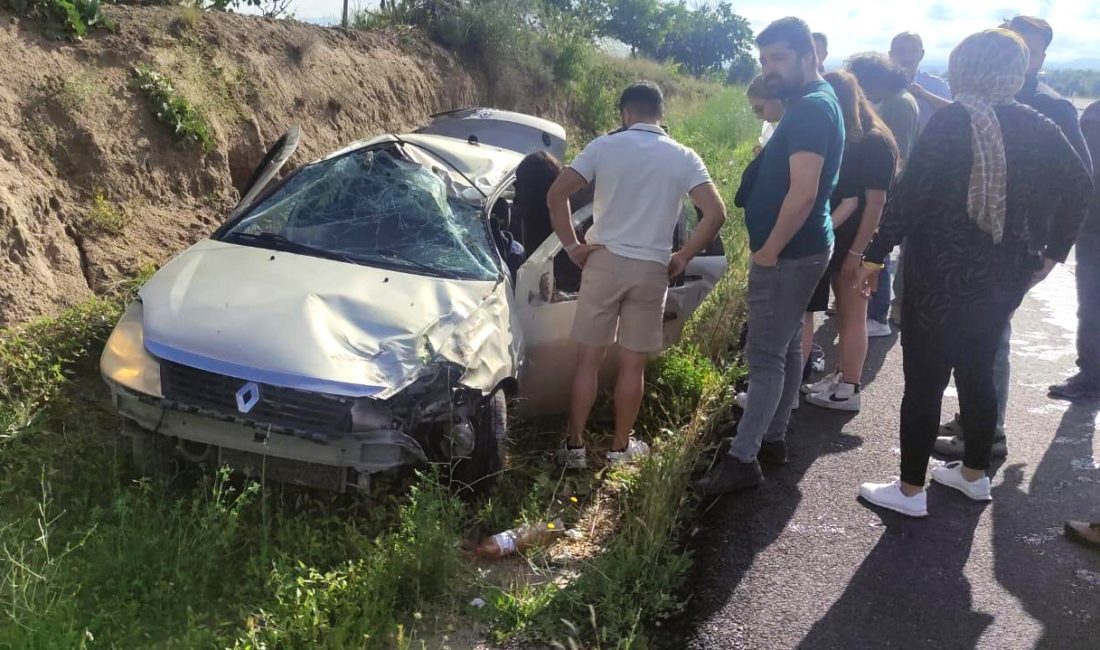 Nevşehir'de otomobilin devrilmesi sonucu