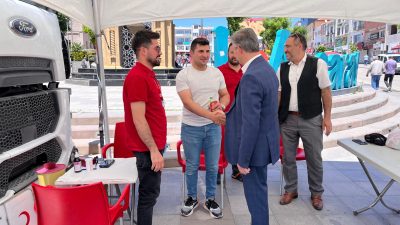 Kan bağışı kampanyasına destek veren AK Parti Aksaray Milletvekili, Plan