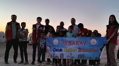 Aksaray Aile ve Sosyal Hizmetler İl Müdürlüğü ekipleri tarafından şehir