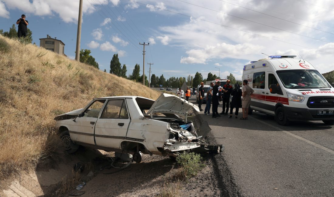 Sivas’ta meydana gelen trafik