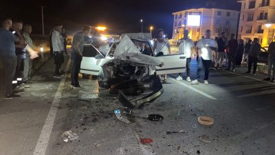 Konya’nın Tuzlukçu ilçesinde otomobilin römorka çarpması sonucu 1 kişi hayatını